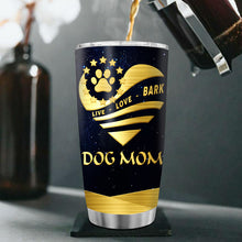 Dog Mom Galaxy Personalized Tumbler