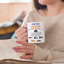 Thank You For Being Our Family - Gift For Pet Lover - Personality Customized Mug - Christmas Gift For Dog Lover