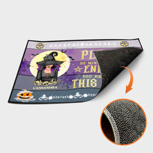 Personalized Witch Custom Doormat Please Be Mindful Of The Energy You Bring Into This Space