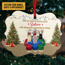 Friendship Is The Greatest Gift - Personalized Custom Benelux Shaped Wood Christmas Ornament - Gift For Bestie, Best Friend, Sister, Birthday Gift For Bestie And Friend, Christmas Gift