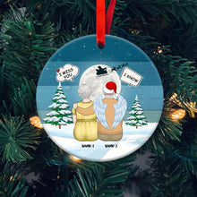 I Miss You I Know - Personalized Ceramic Ornament - Family Memorial Gift