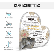 To My Husband, You Are The Most Incredible Man - Personalized Customized Acrylic Plaque - Gift For Husband