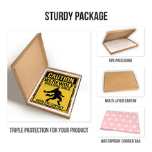 Caution Werewolf Breeding Area - Metal Sign For Home Garden Outdoor