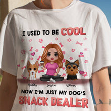 I'm Just My Dog's Snack Dealer - Personalized Customized T-shirt - Gift For Pet Lover Dog Lover