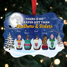 Christmas Ornament - Brothers And Sisters Linked Together - Personalized Christmas Ornament