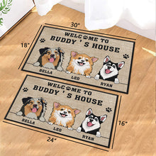 No Need To Knock I Know You Are Here - Personalized Custom Doormat - Dog Doormat - Gift For Dog Lovers