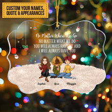 This Is Us - Personalized Acrylic Ornament - Christmas, New Year Gift For Family, Sisters