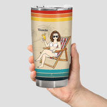 The Legend Has Retired Not My Problem Anymore Vintage - Retirement Gift - Personalized Custom Tumbler