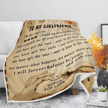 The Day I Met You, I Will Forever&Always Be Yours and Only Yours - Personalized  Blanket - Gift For Girlfriend