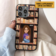 Just A Girl Who Loves Books - Gift For Reader - Personalized Custom Phone Case