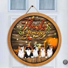 Thanksgiving Signs, Gifts For Cat Lovers, Fall Custom Wooden Signs , Cat Mom Gifts