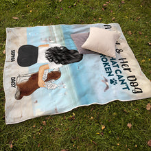 A Bond That Can't Be Broken - Gifts For Couples Personalized Custom Fleece Flannel Blanket