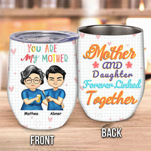 Mother and Children Forever Linked Together - Gift For Mom - Mother's Day Gift Personalized Custom Tumbler