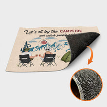 Home Is Where We Park It - Personalized Custom Doormat - Gift For Camping Lovers