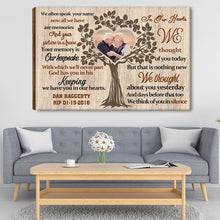 Custom Photo - We Often Speak Your Name Now All We Have Are Memories - Personalized Custom Canvas - Memorial Canvas