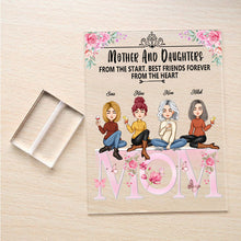 Mother And Daughter Best Friends Forever - Personalized Acrylic Plaque