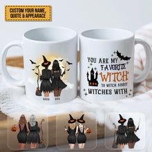 Good Witch Just Kidding I'm Bad Too - Personalized Customized Mug - Witch Halloween Gift For Friend - Bestie Mug