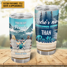 You Are My Person Because Of You I Laugh A Little Harder - Gift For Bestie - Personalized Custom Tumbler