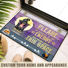 Personalized Witch Custom Doormat Please Be Mindful Of The Energy You Bring Into This Space