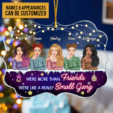 Doll Besties More Than Friends Like A Small Gang Personalized Acrylic Ornament