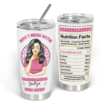 Don't Mess With Mom - Personality Customized Tumbler - Gift For Mom Grandma Auntie Mother's Day Gift