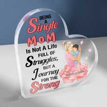 Journey For The Strong - Personality Customized Acrylic Plaque - Mother's Day Gift