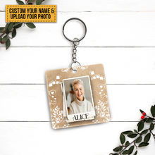 Custom Photo - Personalized Custom Keychain Always Loved, Never Forgotten, Forever Missed - Upload Image, Acrylic Keychain