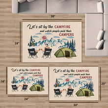 Home Is Where We Park It - Personalized Custom Doormat - Gift For Camping Lovers