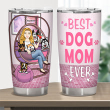 Best Dog Mom Ever Personalized Custom Tumbler Mother Gift
