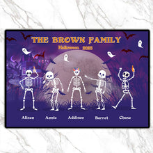 Indoor And Outdoor Decoration Halloween Skull Doormat - Halloween Doormat - Personalized Custom Doormat