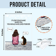 Memorial Pet - Gift For Pet Lovers - Dog Mom, Dog Dad, Personalized Acrylic Plaque