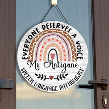 Speech Language Pathologist Gift, SLP Gifts, SLP, Speech Therapy, Speech Therapy Gift, SLP Gift, Speech Pathology, Everyone Has a Voice Sign