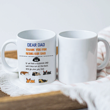 Thank You For Being Our Family - Gift For Pet Lover - Personality Customized Mug - Christmas Gift For Dog Lover