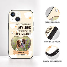 No Longer By My Side Forever In My Heart - Memorial Gift For Cat Dog Lover - Customized Gift - Personality Customized Phone Case