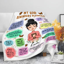 Christian Bible My Affirmations Blanket - Personalized Custom Blanket - Gifts For Christian