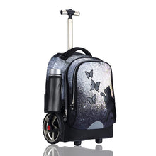 19 Inch Rooler Rolling Laptop Bag for 14 Inch Laptop,19 Inch Roller Bookbag for Teens ...