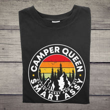 Camper-Queen-Classy-Sassy-Camping-t0019-Unisex T-shirt