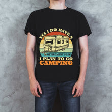 Camping-Retirement-Plan-Hiking-Nature-t0020-Unisex T-shirt
