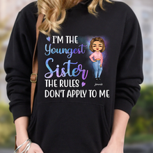 I'm The Sister And Rules - Sibling Family Gift - Personalized Custom Hoodie