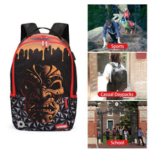 Graffiti Backpack for School,Casual Daypack,Designer Laptop Backpack for 15.6 Inch Laptop,College Backpack with USB Port