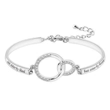 Best Friend Bracelets for Women Friendship Charm Inspirational Bracelets Silver Bracelet For Woman MelodyNecklace
