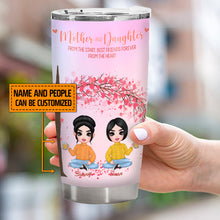 Mother Daughter Forever Linked Together - Mother's Day Gift - Personalized Custom Tumbler