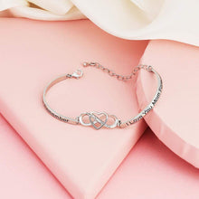 Christmas Gift Infinite love bracelet for Mom-Crystal inlaid-Real stock Bracelet For Woman GG