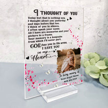 I Never Left You - Personalized Family Loss Gift In Loving Memory Acrylic Plaque