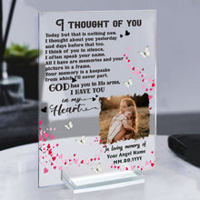 I Never Left You - Personalized Family Loss Gift In Loving Memory Acrylic Plaque