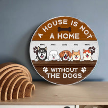 No Need To Knock We Know You Are Here Welcome Door Signs, Gifts For Dog Lovers, Dog Paw Print Funny Signs , Dog Mom Gifts