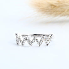 To My Daughter S925 Silver Highs And Lows Inspirational Ring Rings Customforher