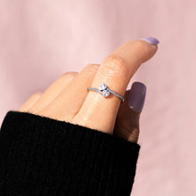 To My Mom Double Heart Ring "Thank You for Being My Mom" MelodyNecklace